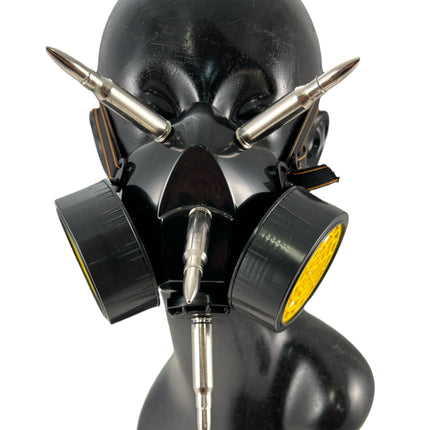 GM200 GAS MASK RESPIRATOR WITH 3" [308] AND 2"
