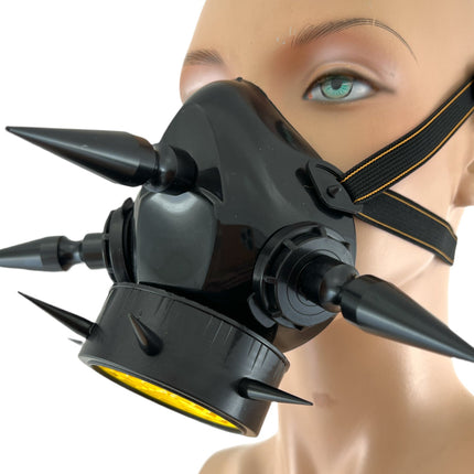 GM309 SINGLE FILTER LIGHTWEIGHT SPIKE GAS MASK RESPIRATOR 3PCS