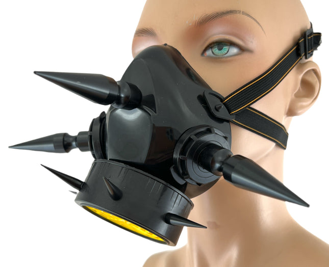 GM309 SINGLE FILTER LIGHTWEIGHT SPIKE GAS MASK RESPIRATOR 3PCS