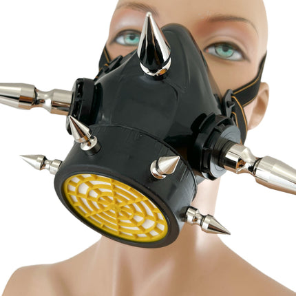 GM309 SINGLE FILTER LIGHTWEIGHT SPIKE GAS MASK RESPIRATOR 3PCS