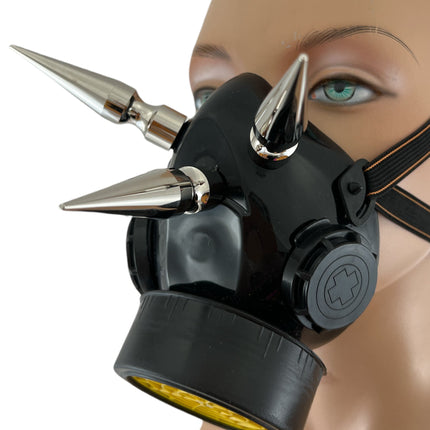 GM310 SINGLE FILTER LIGHTWEIGHT SPIKE GAS MASK RESPIRATOR 3PCS