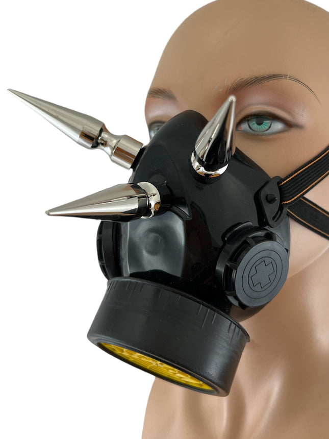 GM310 SINGLE FILTER LIGHTWEIGHT SPIKE GAS MASK RESPIRATOR 3PCS