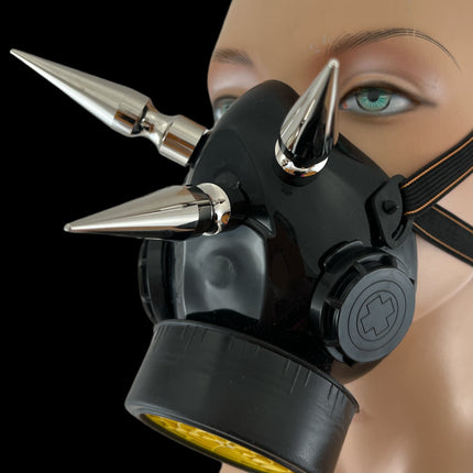 GM310 SINGLE FILTER LIGHTWEIGHT SPIKE GAS MASK RESPIRATOR 3PCS