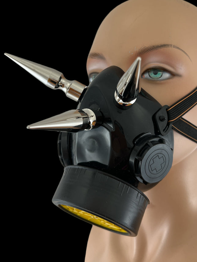 GM310 SINGLE FILTER LIGHTWEIGHT SPIKE GAS MASK RESPIRATOR 3PCS