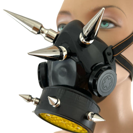 GM311 SINGLE FILTER LIGHTWEIGHT SPIKE GAS MASK RESPIRATOR 3PCS