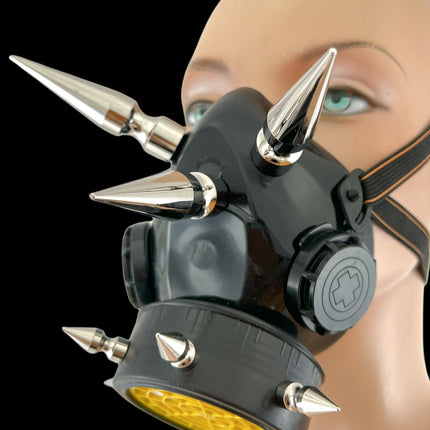 GM311 SINGLE FILTER LIGHTWEIGHT SPIKE GAS MASK RESPIRATOR 3PCS