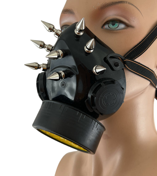 GM312 SINGLE FILTER LIGHTWEIGHT SPIKE GAS MASK RESPIRATOR 8PCS