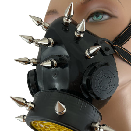 GM313 SINGLE FILTER LIGHTWEIGHT SPIKE GAS MASK RESPIRATOR 8PCS