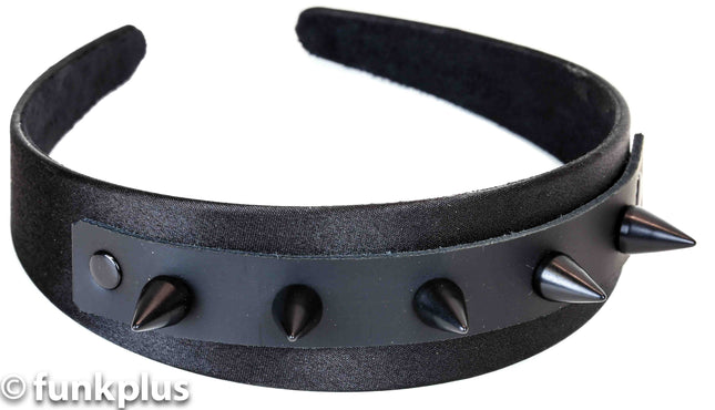 HB104-BS  CONE SPIKE ACRYLIC HEADBAND