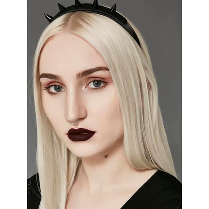 HB104-BS  CONE SPIKE ACRYLIC HEADBAND