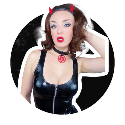 HB109-RS DEVIL LARGE CLAW HEADBAND