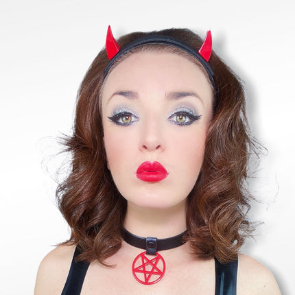 HB109-RS DEVIL LARGE CLAW HEADBAND