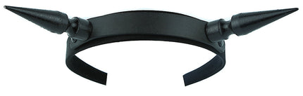 HB110-BS XL SPIKE HEADBAND WITH BLACK SPIKES 25MM-1.25" WIDE