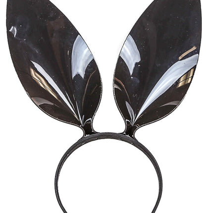 HB117VN-BLK  BUNNY EARS HEADBAND