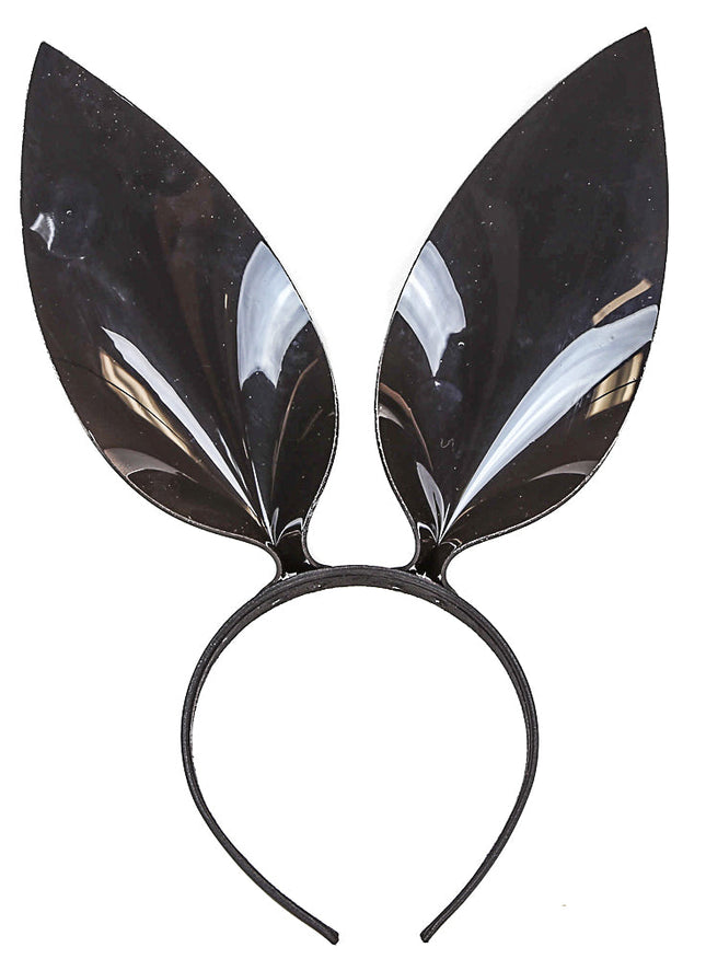HB117VN-BLK  BUNNY EARS HEADBAND