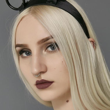 HB145-150-BS RING EARS HEADBAND