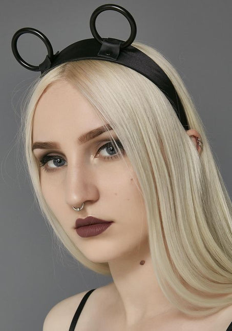 HB145-150-BS RING EARS HEADBAND