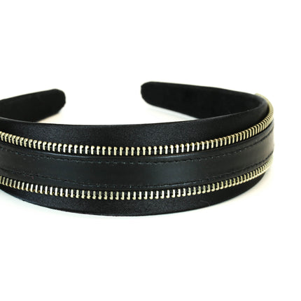 HB150 ZIPPER HEADBAND 25MM-1.25" WIDE 40MM-1 1/2" WIDE