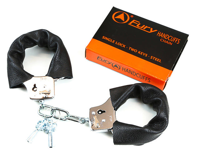 HC111 LEATHER WRAP HANDCUFF