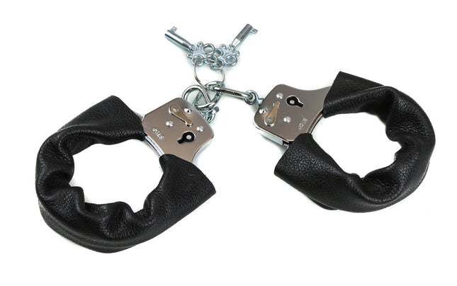 HC111 LEATHER WRAP HANDCUFF