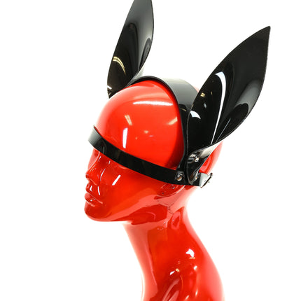 HS101VN VINYL STRAP PONY HEAD HARNESS