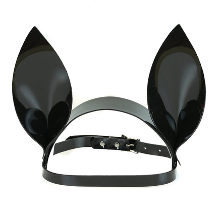 HS101VN VINYL STRAP PONY HEAD HARNESS