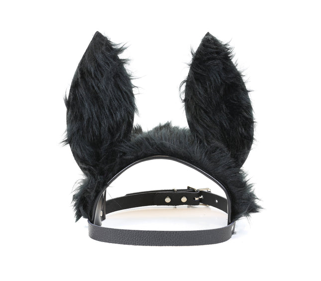 HS102 FUR PONY HEAD HARNESS