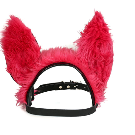 HS102 FUR PONY HEAD HARNESS