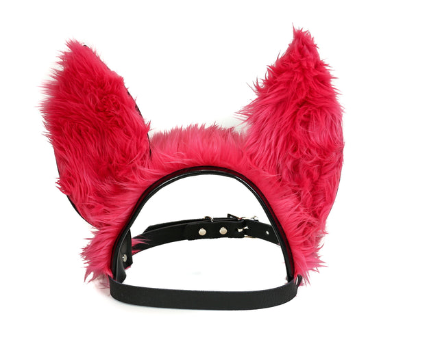 HS102 FUR PONY HEAD HARNESS