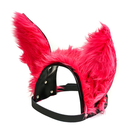 HS102 FUR PONY HEAD HARNESS