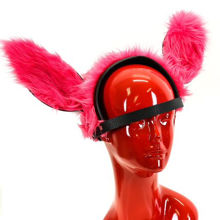 HS102 FUR PONY HEAD HARNESS