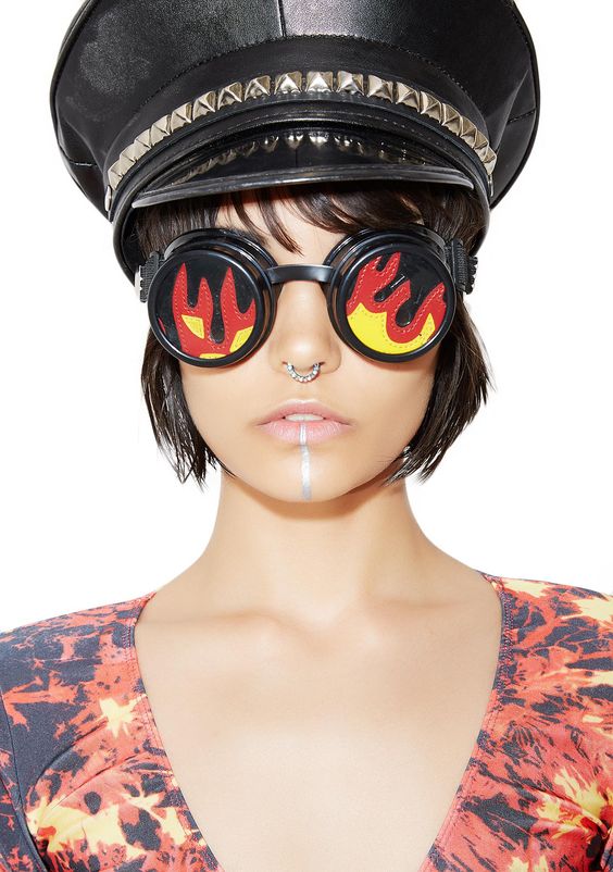 HT205  STUDDED BAND CAPTAIN HAT