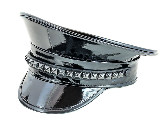 HT205  STUDDED BAND CAPTAIN HAT