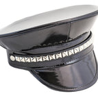 Patent Black / Silver Pyramid