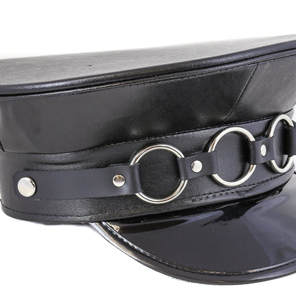 HT211 CAPTAIN HAT WITH STRAP