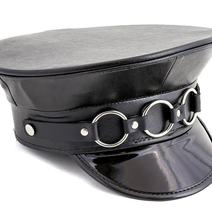 HT211 CAPTAIN HAT WITH STRAP