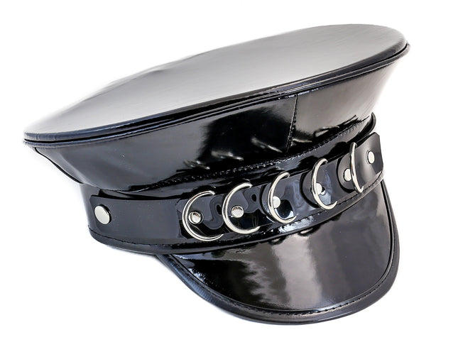 HT234 D RING BONDAGE STYLECAPTAIN HAT