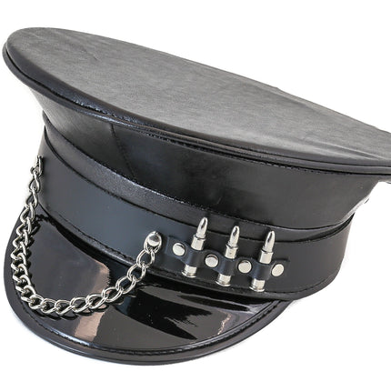 HT237 BULLET CHAIN POLICE HAT