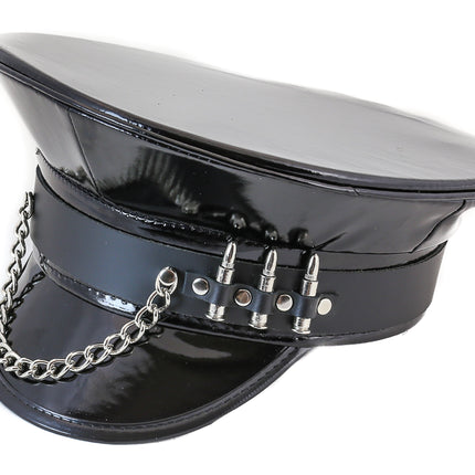 HT237 BULLET CHAIN POLICE HAT