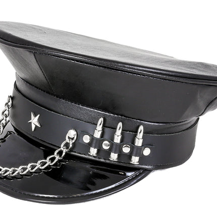 HT238 BULLET CHAIN WITH STAR POLICE HAT