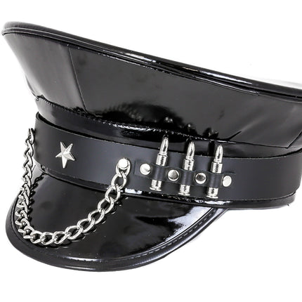 HT238 BULLET CHAIN WITH STAR POLICE HAT
