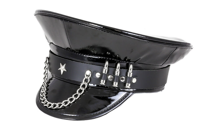 HT238 BULLET CHAIN WITH STAR POLICE HAT