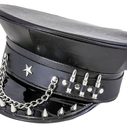 HT239 SPIKE AND BULLET STAR HAT