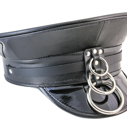 HT242  3 BONDAGE RING FUNK PLUS DESIGNED HAT