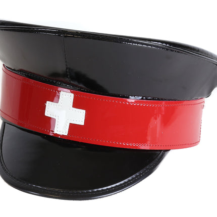 HT248 NURSE FETISH CAPTAIN HAT