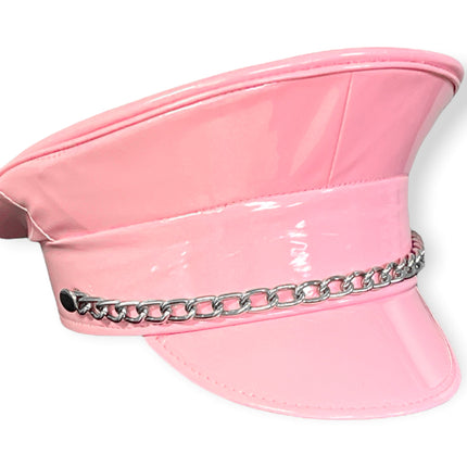 HT255 CHAIN NEON AND PASTEL COLOR CAPTAIN HAT