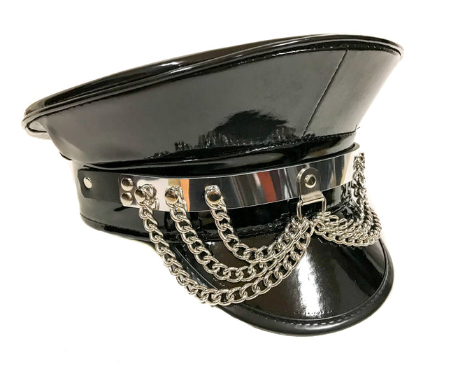 HT260MET  METAL PLATE HANING CHAIN HAT