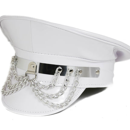 HT260MET  METAL PLATE HANING CHAIN HAT