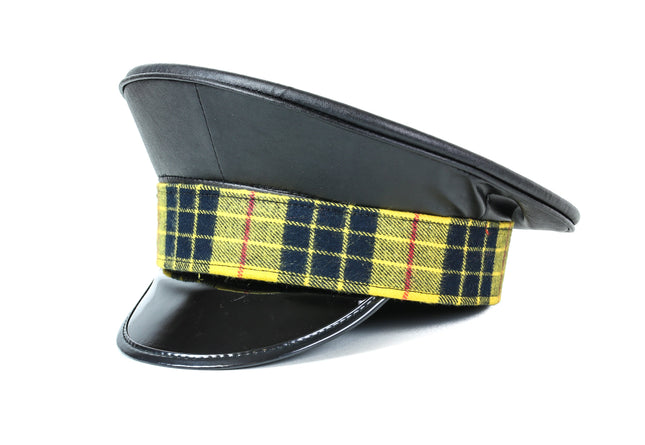 HT262 PLAID CAPTAIN POLICE HAT