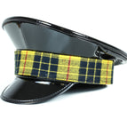 PATENT BLACK / Yellow Plaid